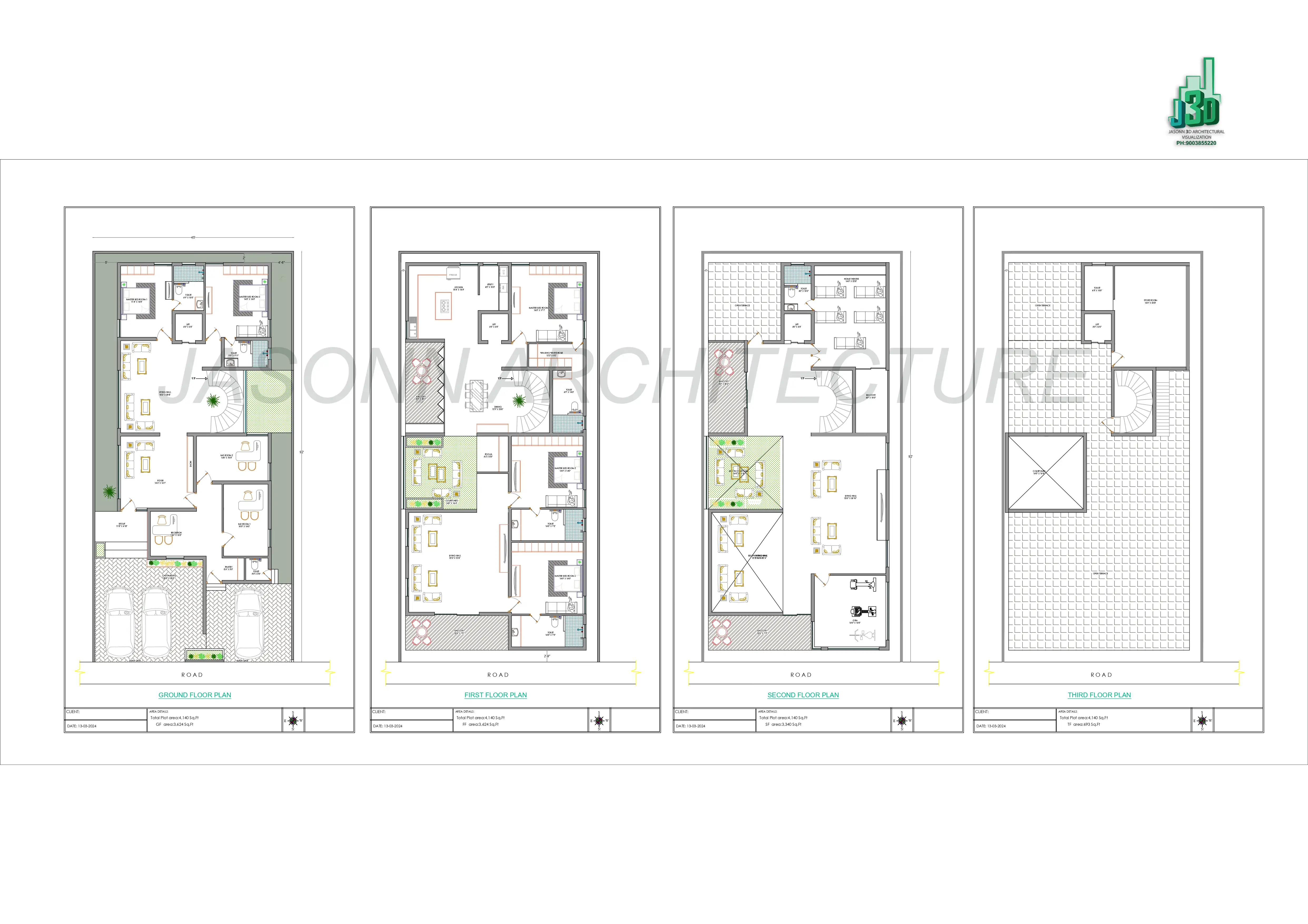 Modern luxury architectural house design